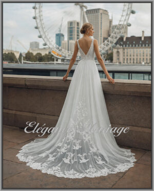 Kelvina - robe de mariée bohème sur-mesure