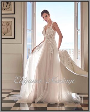 magnifique robe de mariée princesse à mont de marsan