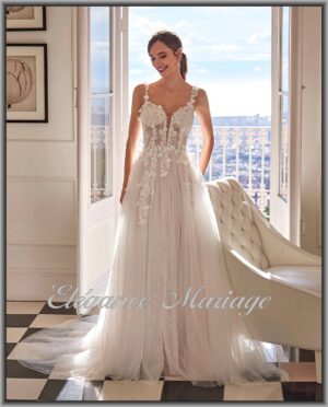 robe de mariée princesse à mont de marsan