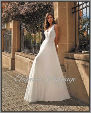 robe de mariée bohème à Dax