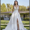 Alysson robe de mariée avec poches Dax en satin