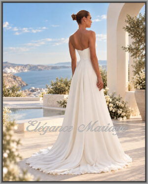 Alternative view of Ellyne – Robe de mariée petit prix à Dax