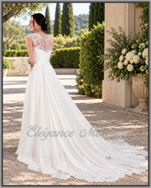 Robe de mariée bohème IDEALE disponible dans les Landes