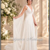 ILIOS robe de mariée chic à petit prix avec décolleté V à Dax