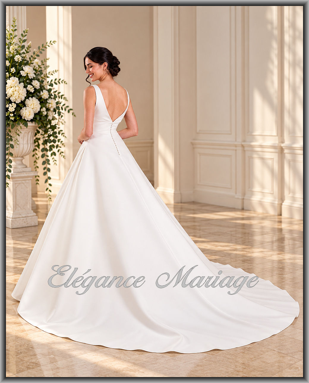 Iloé robe de mariée à petit prix dans les Landes