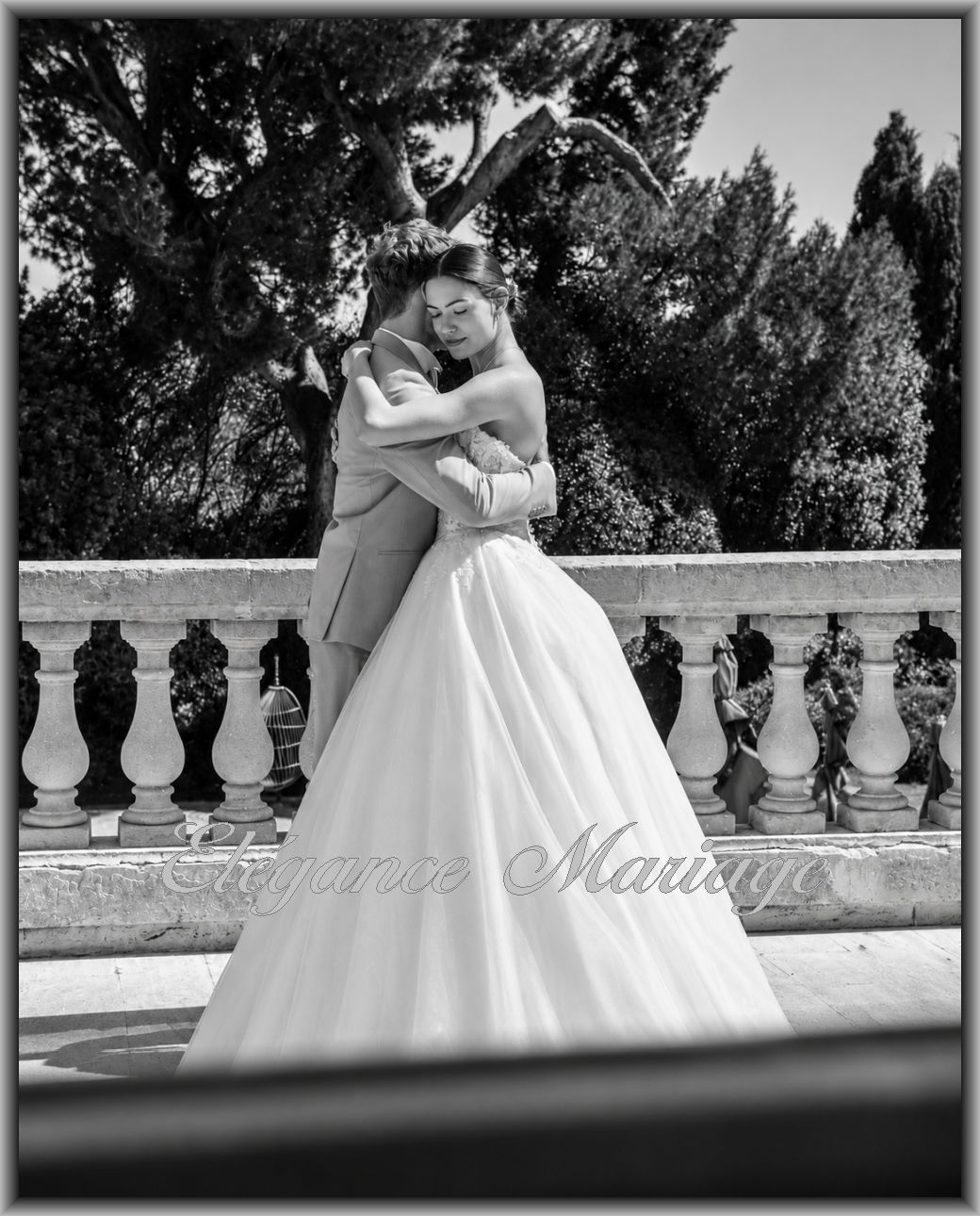 IVANNE robe de mariée princesse avec grande jupe en tulle