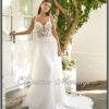 Safiya robe de mariée en tulle fluide à Mont-de-Marsan